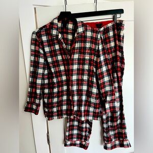 J Crew Flannel Pajama Set